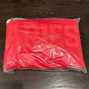 ♈️ 🔥 Aries Zodiac Crewneck Sweatshirt – Red (XL) | Unisex 🔥 ♈️